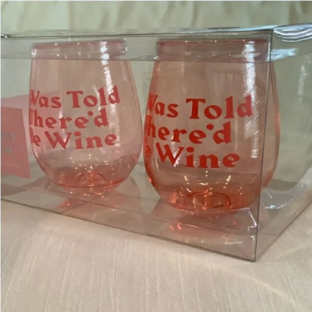 NWB ban.do I was told there'd be wine tumbler set